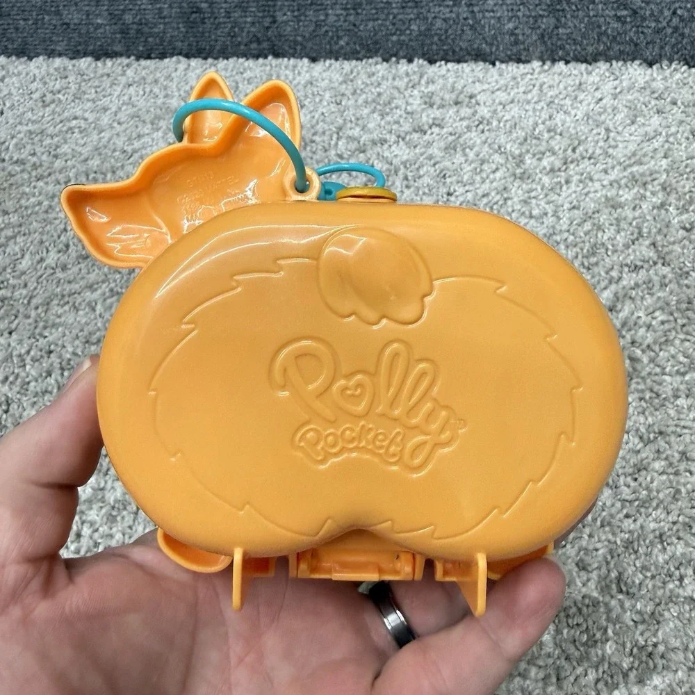 Polly Pockets Corgi Dog‎ playset w/ figures toys AS IS